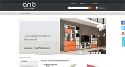 Desktop Screenshot of anb-art-design.com